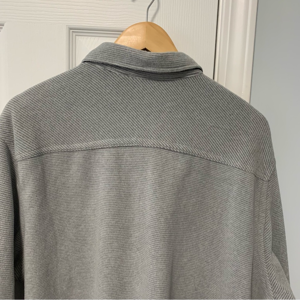 Men's Gray Button-Up Jacket Eddie Bauer - Picture 6 of 10